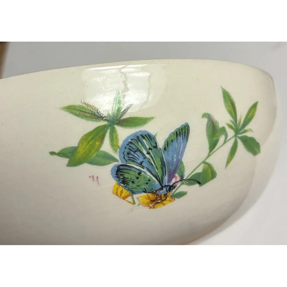 Bowl  Butterflies 6.75